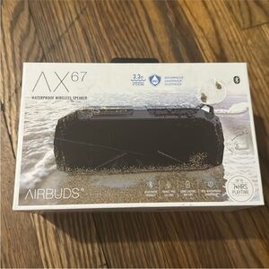 Black Waterproof Wireless Speaker